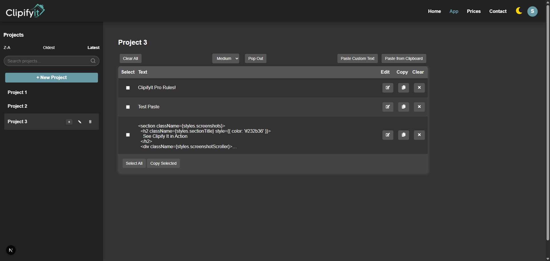 Find any clip in seconds